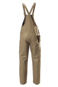 Hard Yakka Cotton Drill Bib and Brace Overall - Khaki