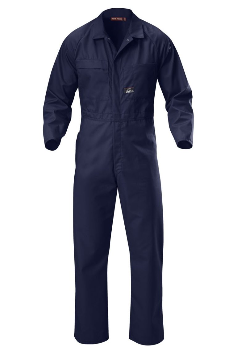 Hard Yakka Lightweight Poly/Cotton Coverall Seears Workwear