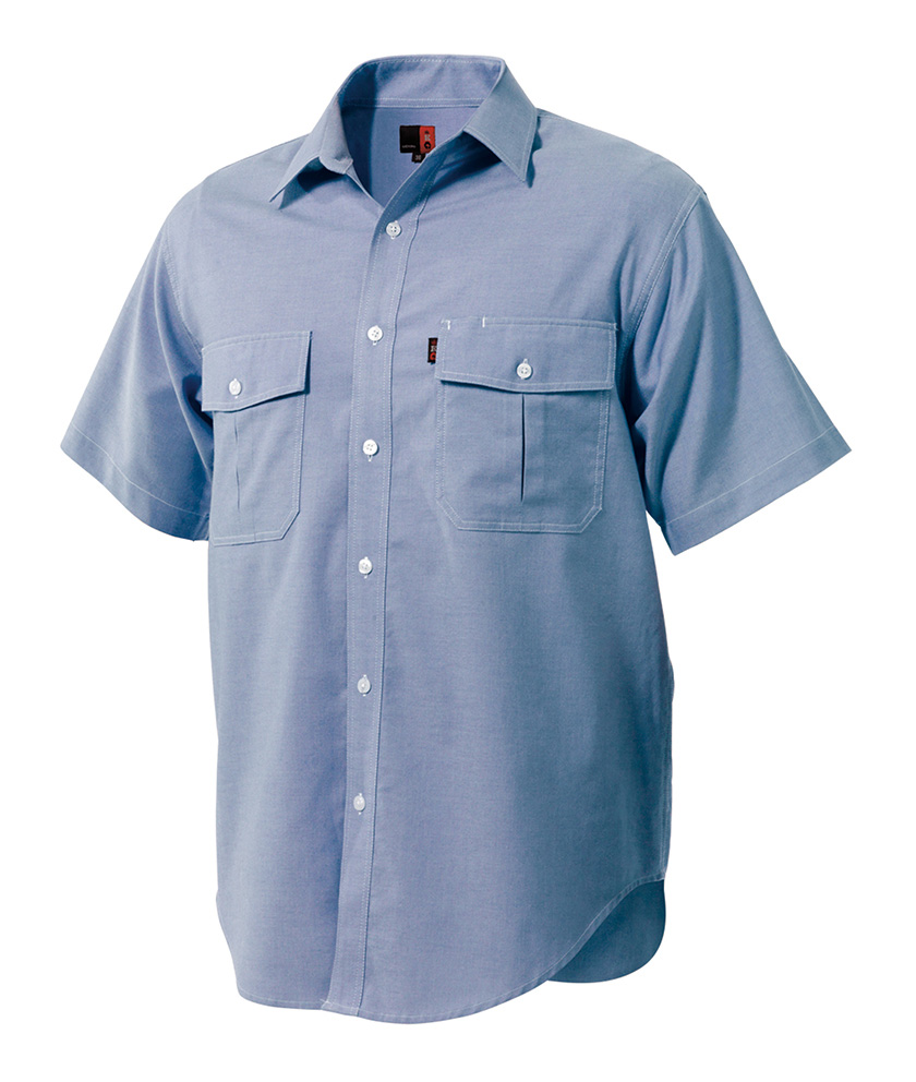 King Gee Mens Short Sleeve Double Pocket Shirt – Seears Workwear