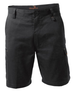 King Gee Workcool Drill Short - Black