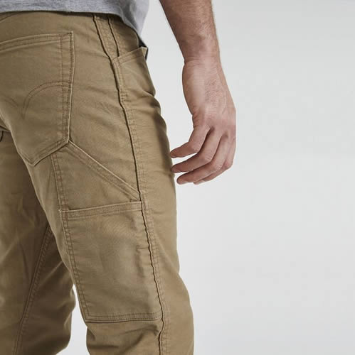 Buy Brown Trousers & Pants for Men by DENIZEN FROM LEVIS Online | Ajio.com